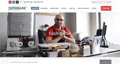Desktop Screenshot of fatihbank.com